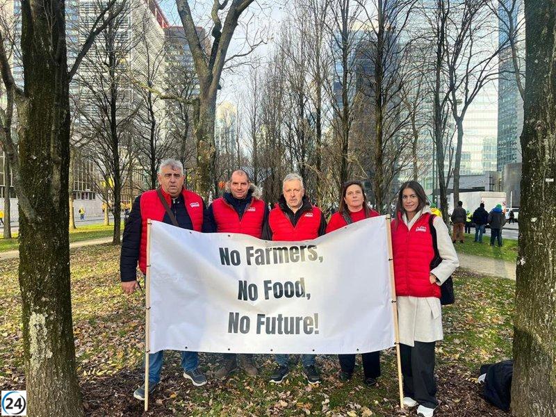 UAGN exige en Bruselas un campo dinámico y solicita eliminar el recorte del 22% en la nueva PAC.