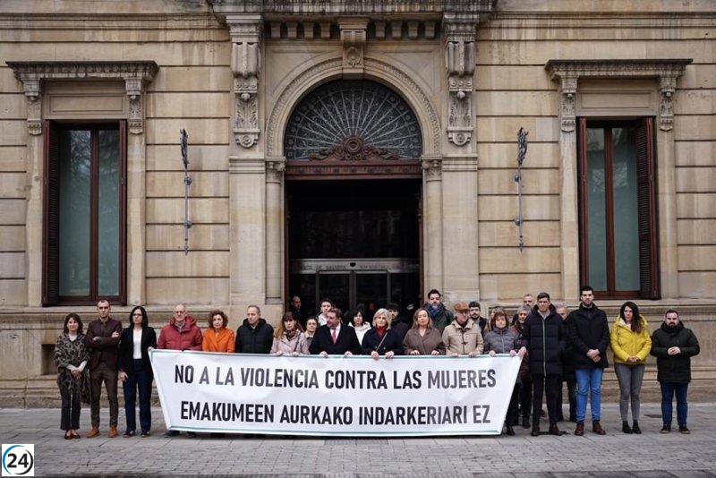 El Parlamento de Navarra se une en rechazo a feminicidio ocurrido en Las Palmas.