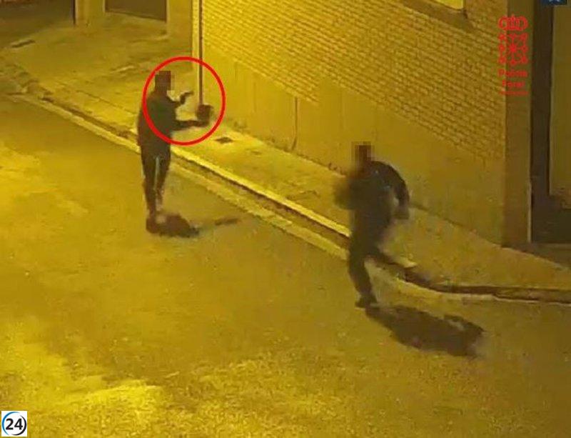 Capturan a un joven por robar una churrería con arma de fuego en Cascante.