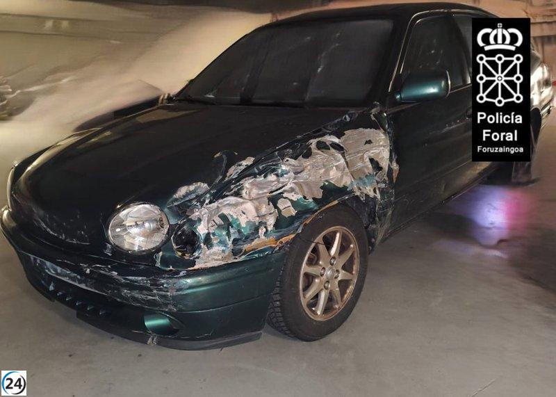 Cárcel para el conductor que superó los 150 km/h en Pamplona y embestió a la policía.