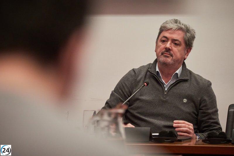 Antxon Alonso opta por no declarar en la comisión de investigación del Parlamento navarro.