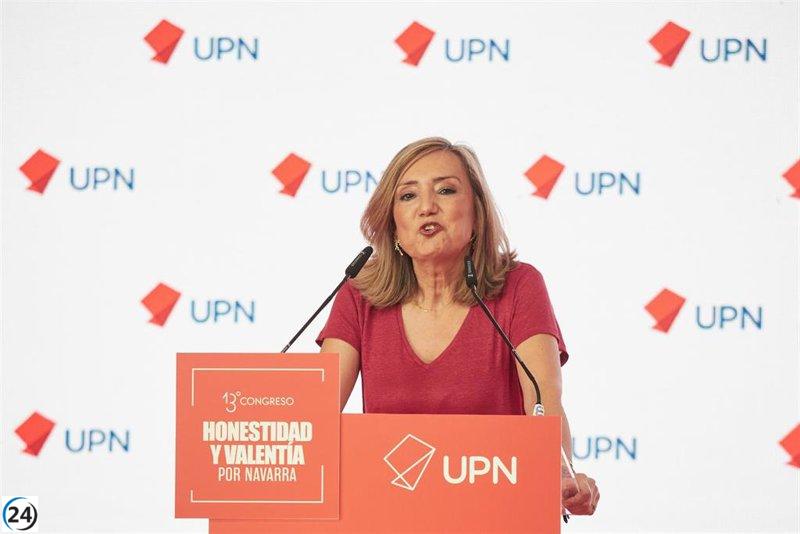 Cristina Ibarrola se postula como líder de la lista de UPN para las elecciones forales.