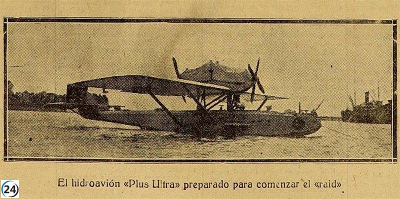 El Archivo de Navarra celebra en febrero el centenario del vuelo del 'Plus Ultra' con una microexposición.