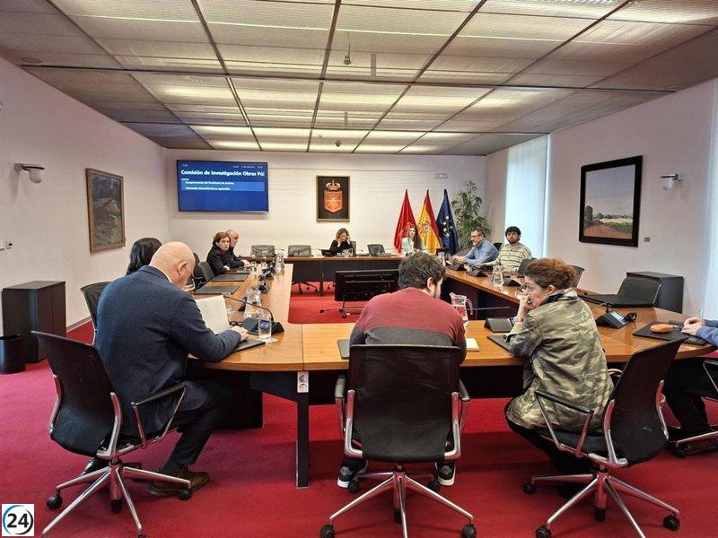 La UCO se mantiene en silencio en la comisión del Parlamento foral por orden judicial.