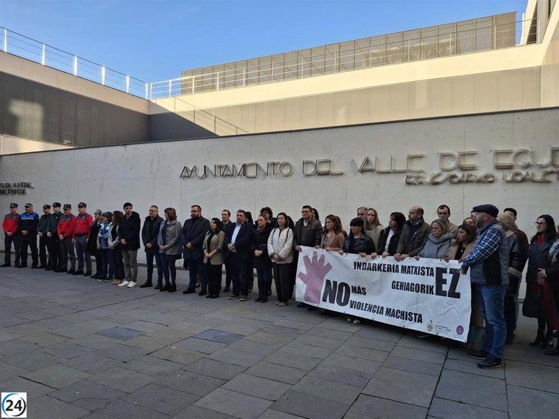 Comunidad y políticos condenan enérgicamente el asesinato de una mujer en Sarriguren.