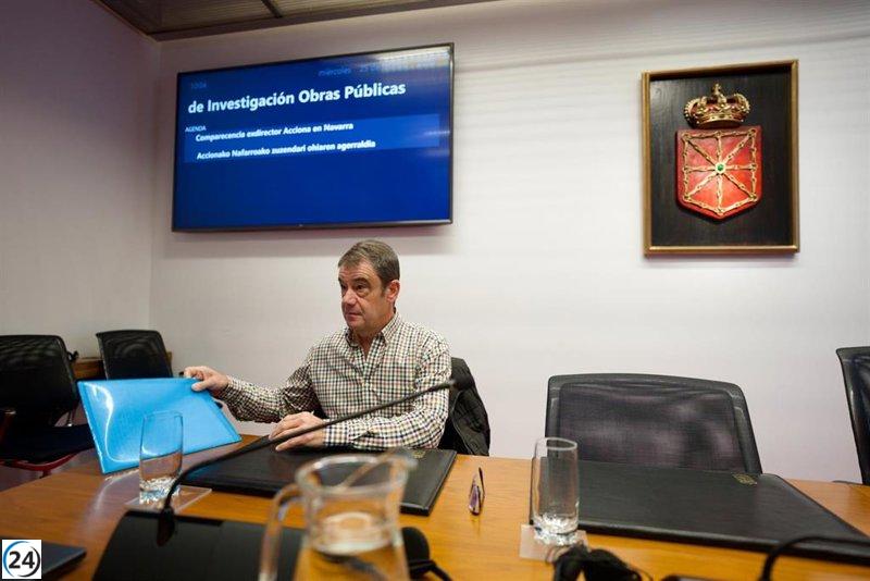 Exdirectivo de Acciona en Navarra defiende que su papel era puramente técnico y ajeno a la elección de socios en proyectos.