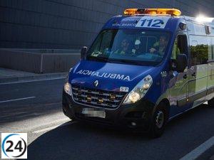 Mujer de 68 años resultó herida en un atropello en Pamplona.