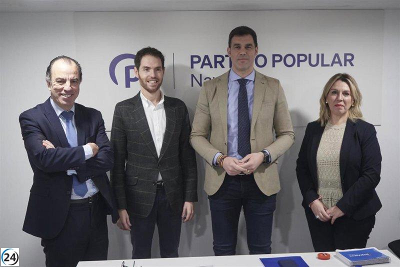 PP aprueba coalición con Plataforma Navarra en elecciones.