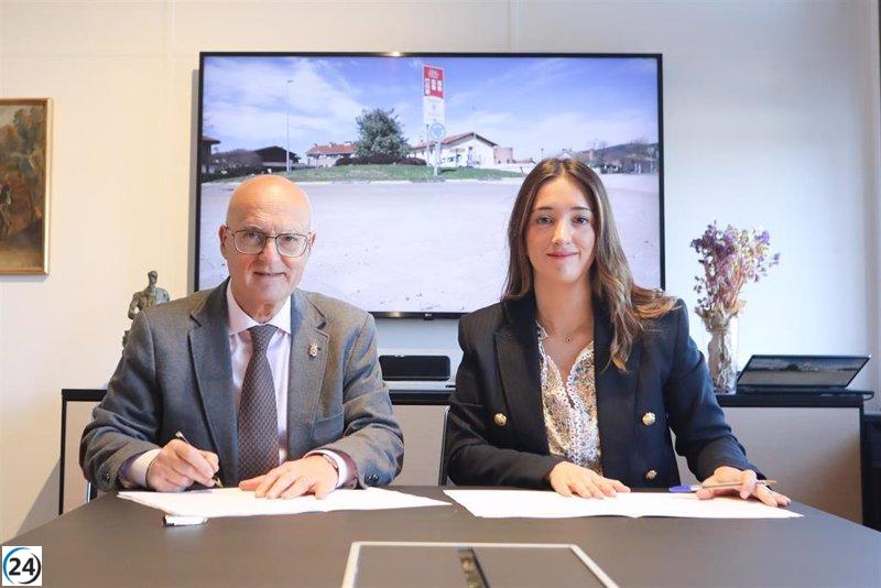 Gobierno de Navarra y Ayuntamiento de Egüés acuerdan renovar travesía de Olaz.