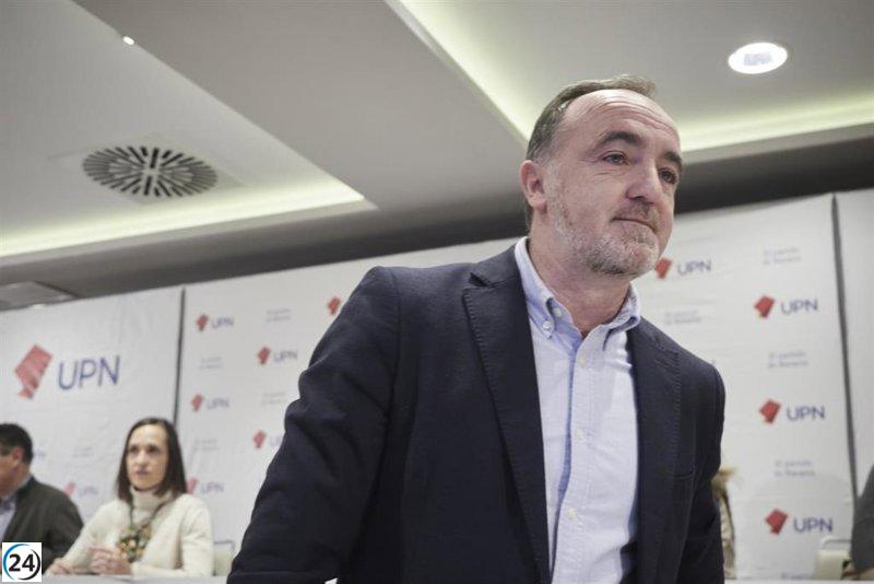 Esparza culpa a Pedro Sánchez del deterioro de Navarra.