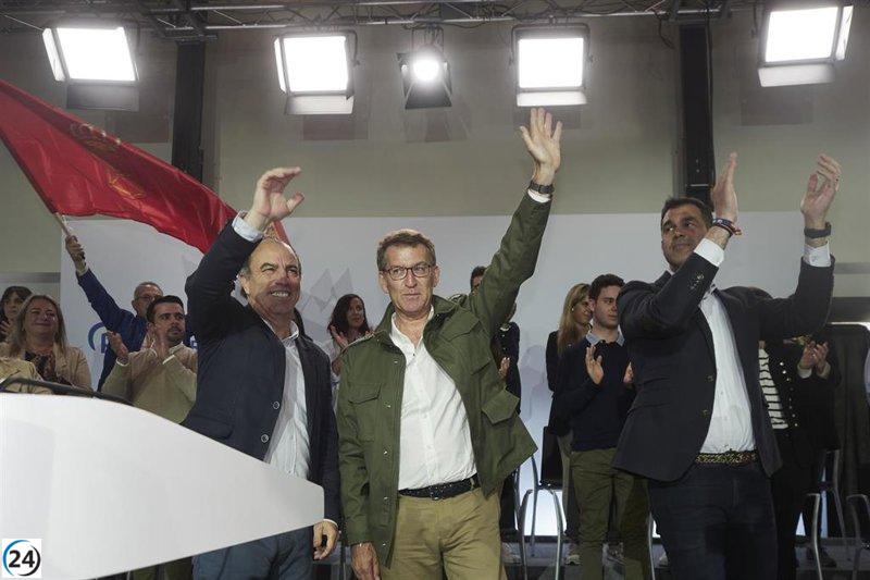 Feijóo: La gobernabilidad de España no debe depender del que quiere poner fin a Navarra.