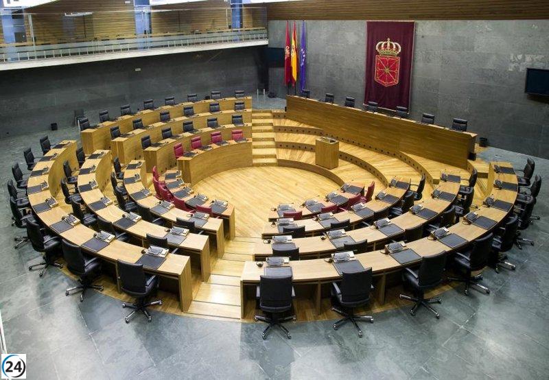 El Parlamento de Navarra devuelve 2,5 millones a la Hacienda Foral.
