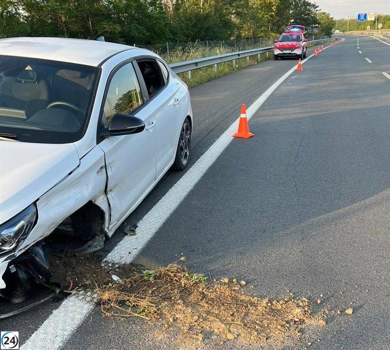 Diez personas detenidas e imputadas por la Policía Foral y 24 accidentes atendidos durante el fin de semana.