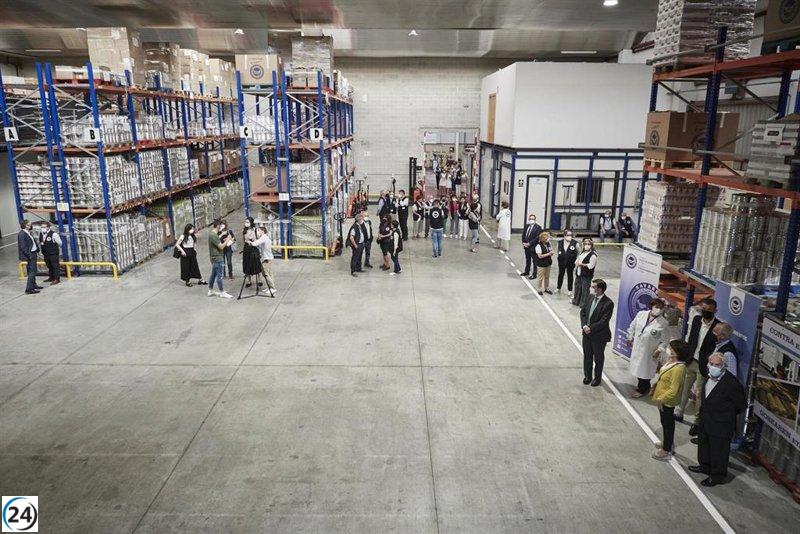 Banco de Alimentos de Navarra impulsa donaciones online en junio.