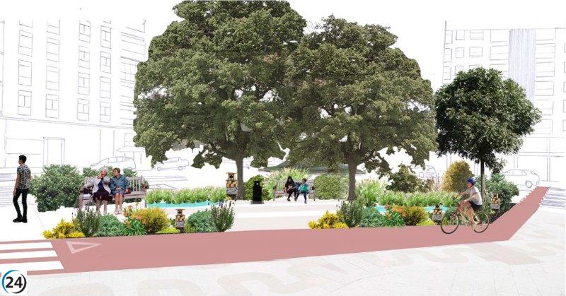 Fuente del Hierro se transforma con jardines de lluvia y mediana boscosa.