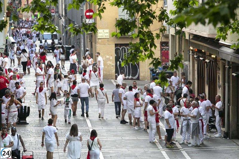 Pamplona extiende horario de cierre en San Fermín.