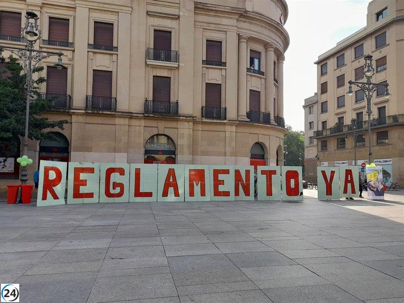 Policías forales se mantienen en protesta si Gobierno no toma en cuenta reglamento