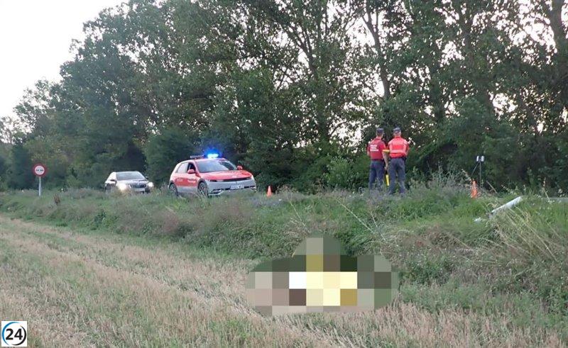 Muere ciclista de 56 años tras salirse de la vía en Allín