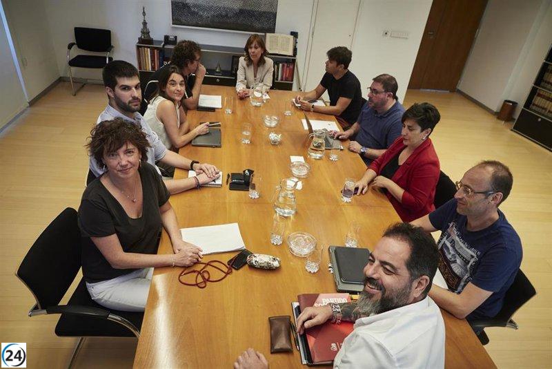 PSN, Geroa Bai y Contigo-Zurekin se alían para gobernar Navarra