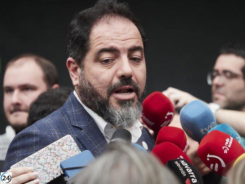 Alzórriz (PSN) destaca acuerdo que satisface a los navarros y asegura un gobierno progresista