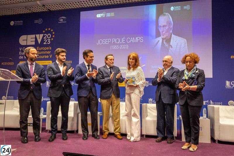 Josep Piqué es premiado de manera póstuma en los Cursos Europeos de Verano V