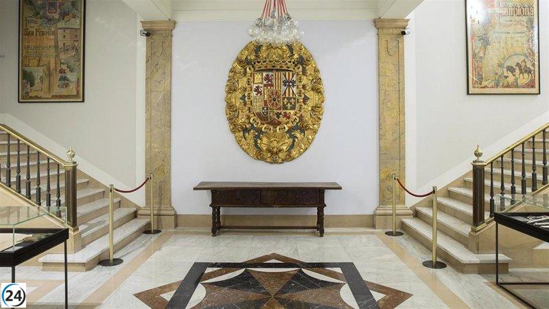 Los Reyes celebran el 600 aniversario del Privilegio de la Unión con visita a la Catedral y Ayuntamiento de Pamplona