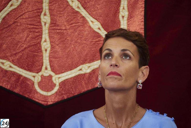 Chivite ofrece apoyo de Navarra tras el terremoto en Marruecos