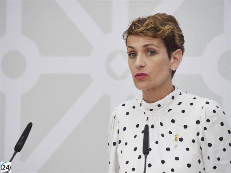 Chivite reafirma el compromiso del Gobierno foral con la igualdad
