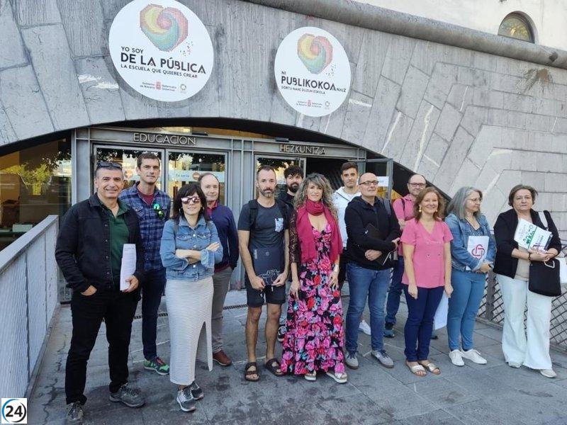 Señalan los sindicatos de Educación las condiciones deficientes en las comisiones de escolarización