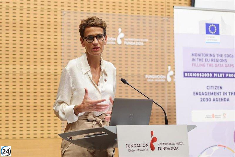 Chivite apoya la consulta a militantes del PSOE para seguir avanzando juntos en el marco constitucional.