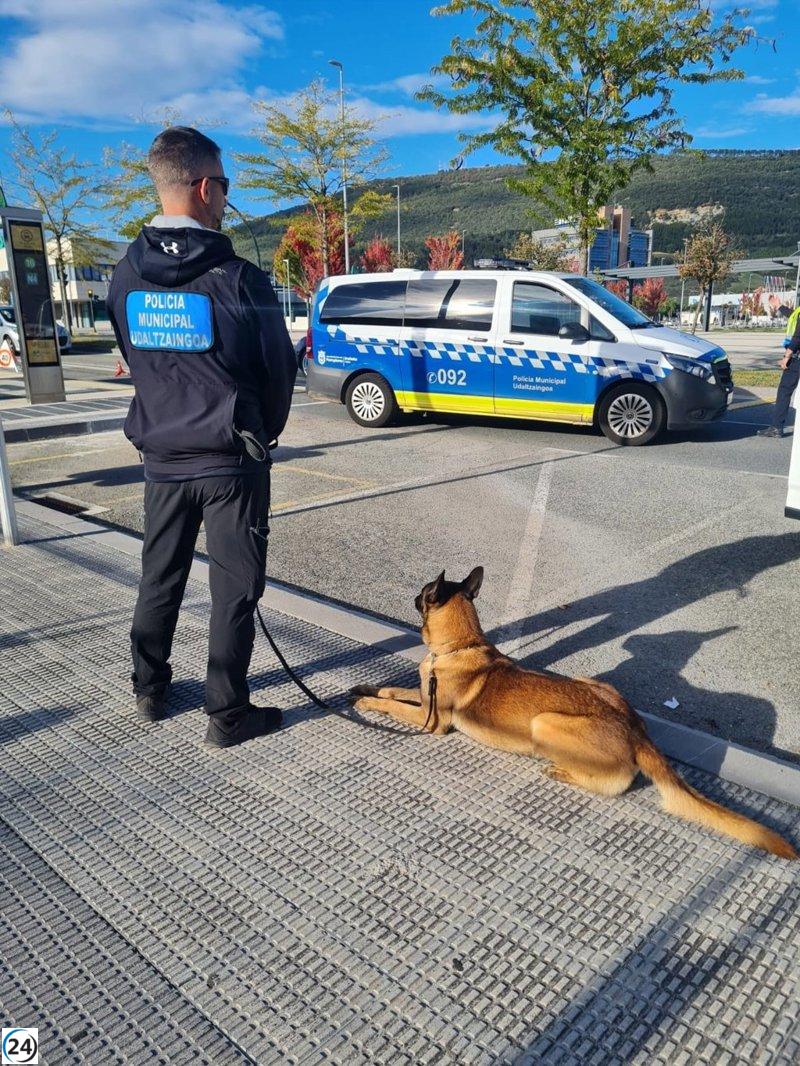Arrestado individuo de 37 años en Pamplona con posesión de 190 gramos de hachís