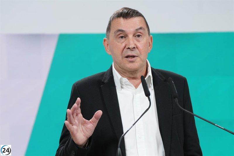 Otegi propugna una nueva etapa política para Navarra y Euskadi, en aras de aumentar su autonomía y competencia.