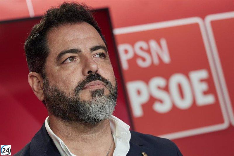El PSN denuncia que los ataques de UPN impiden la toma de posesión de Tomás Rodríguez en Pamplona