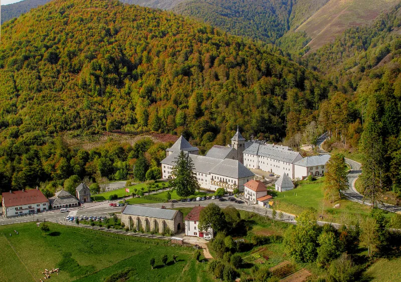 Los diferentes senderos de peregrinación en Roncesvalles