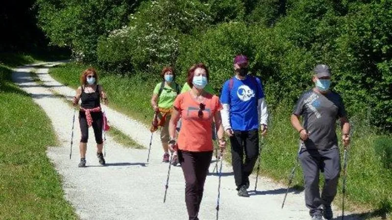 Una caminata en la Reserva Natural de la Plazaola en los alrededores de Pamplona