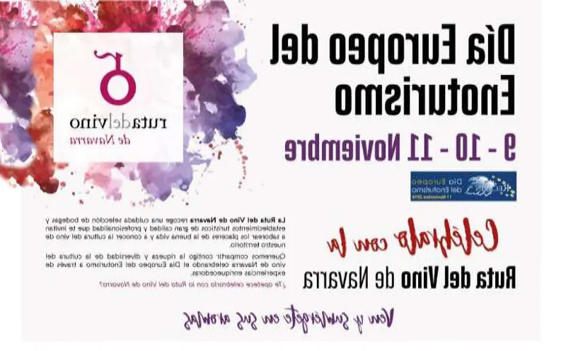 Celebra en grande con la Ruta del Vino de Navarra